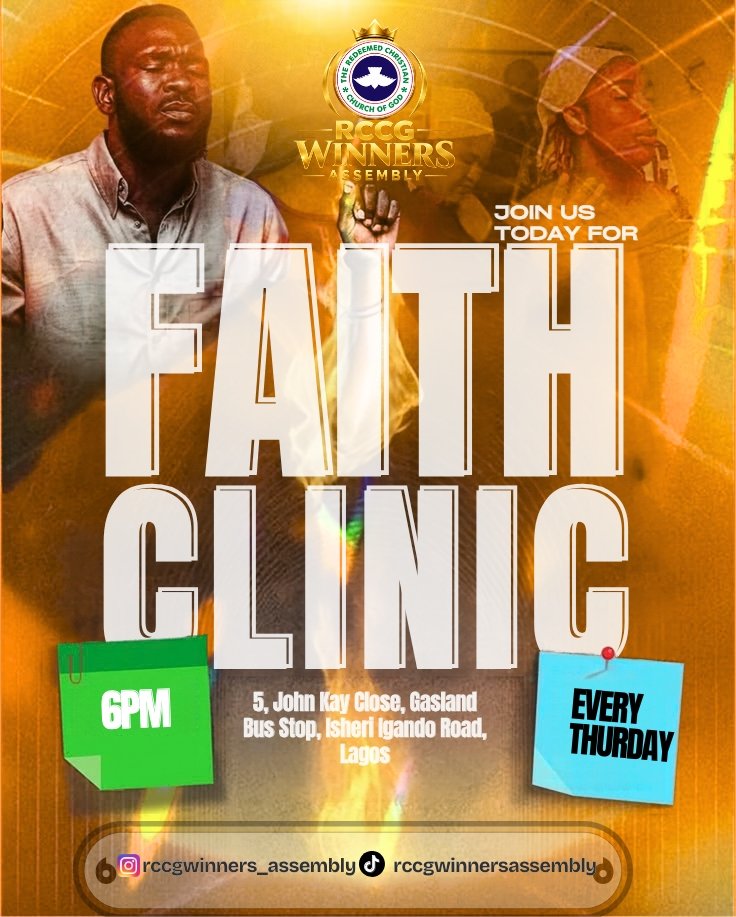 Faith Clinic flyer